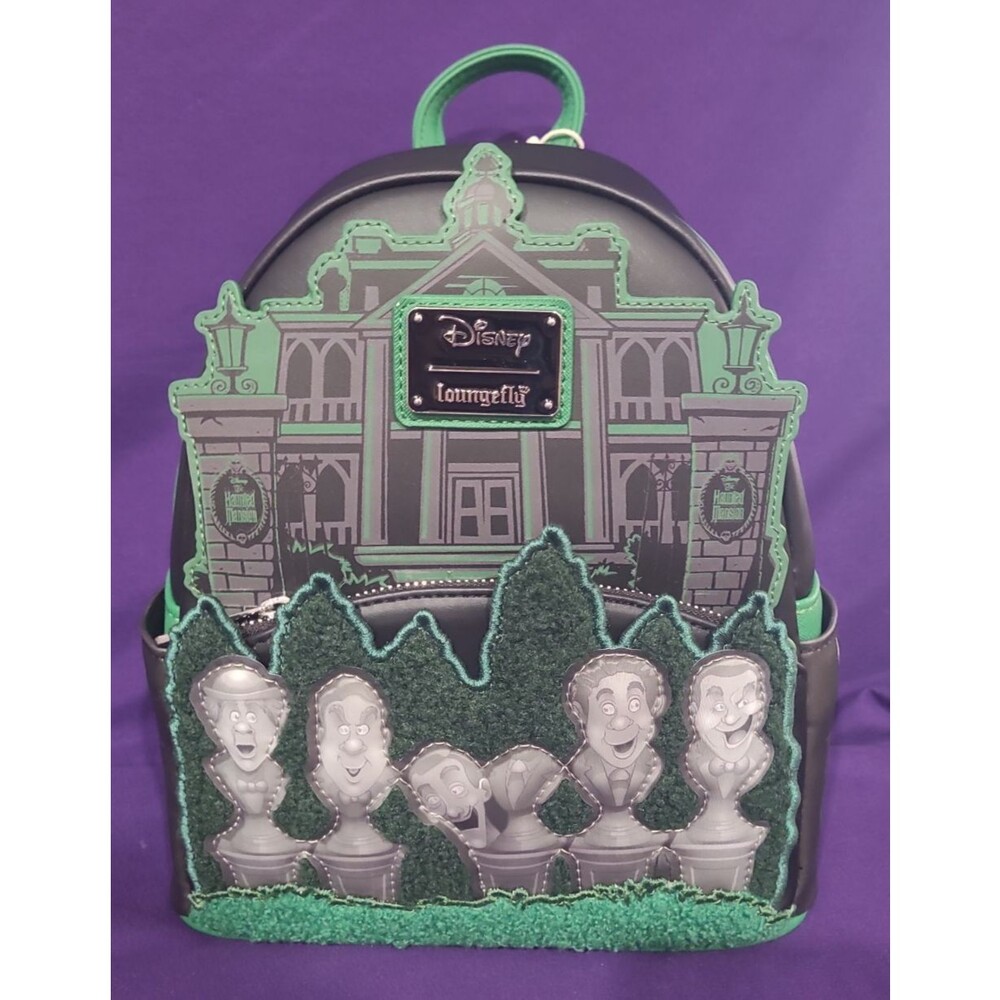 Loungefly Disney Haunted Mansion Singing Busts Mini Backpack
